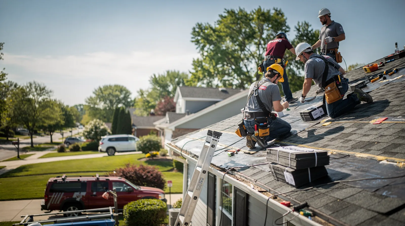 Roof Repair in Mahomet, IL around you